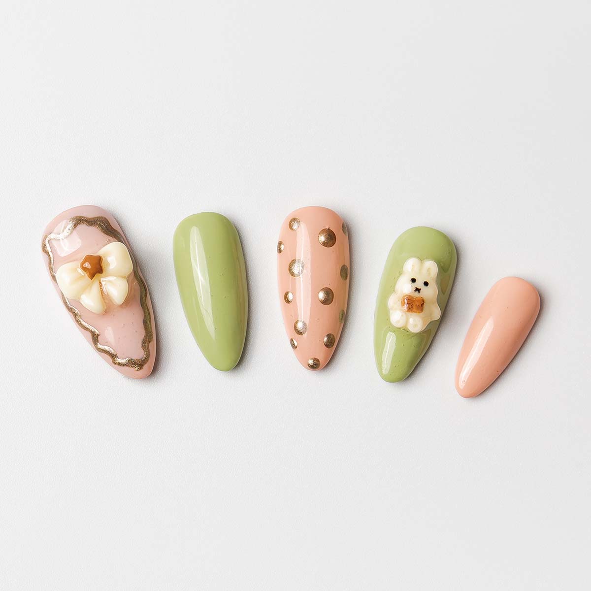 Cookie House - Custom press-on nails by Byeori Kim