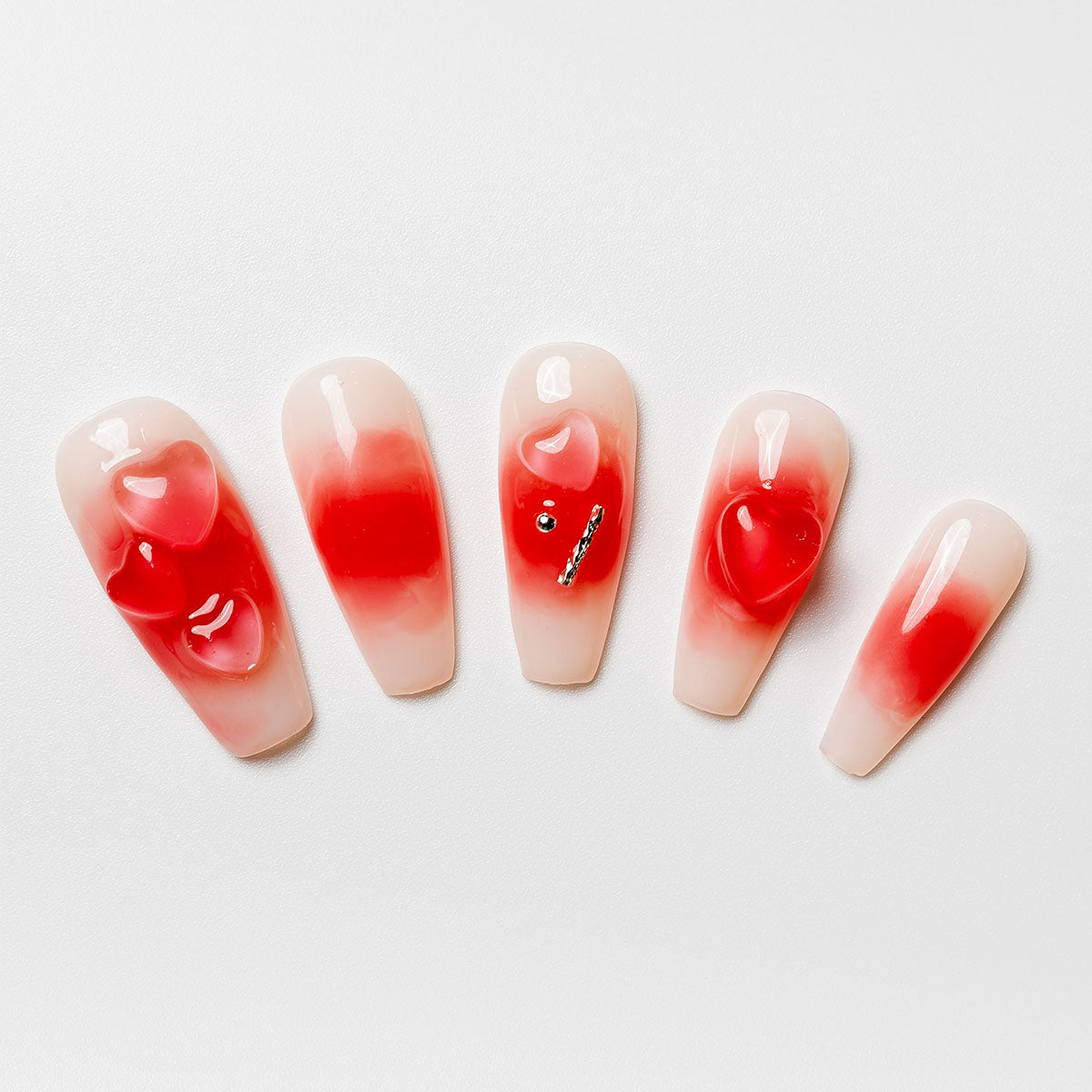 Jelly Love - Custom press-on nails by Byeori Kim