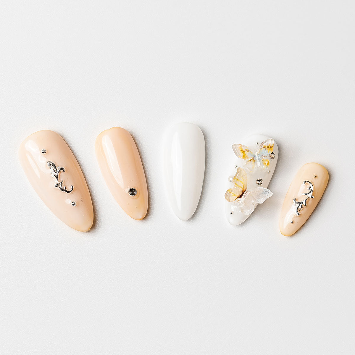 Spring Scent - Custom press-on nails by Byeori Kim